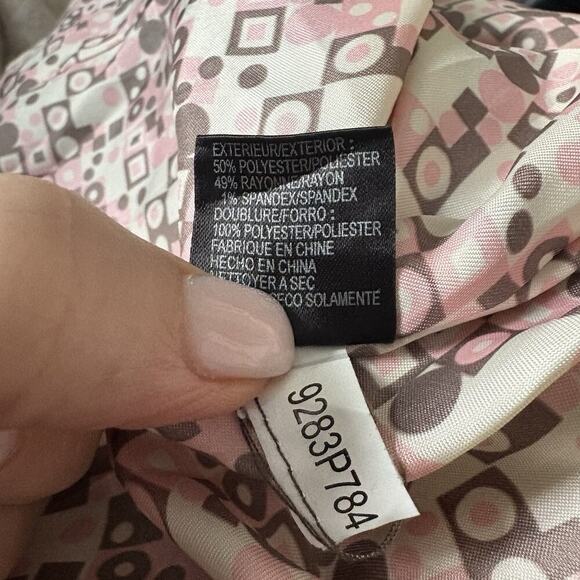 Tahari Women's Brown Blazer Jacket Career Size 10P‎ (J) - Picture 5 of 5